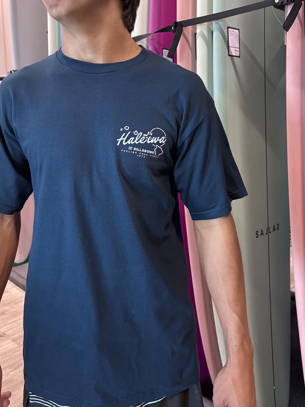BILLABONG SURF TOUR BASIC TEE - NAVY - Image 2