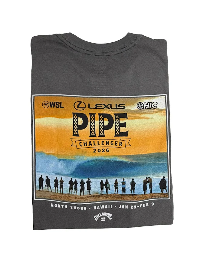 LEXUS PIPE CHALLENGER 2026 TEE - CHARCOAL - Image 3
