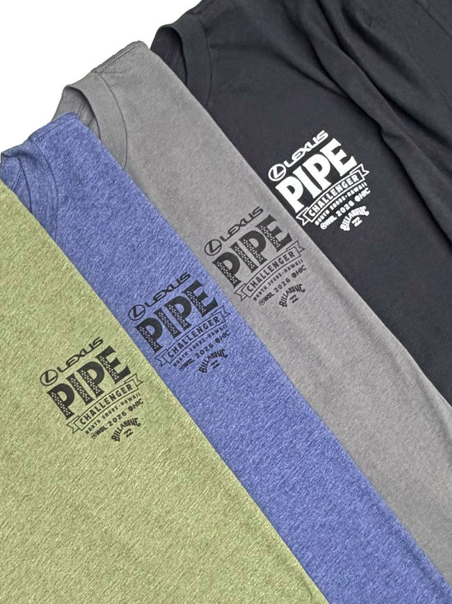 LEXUS PIPE CHALLENGER 2026 TEE - MILITARY HEATHER - Image 4
