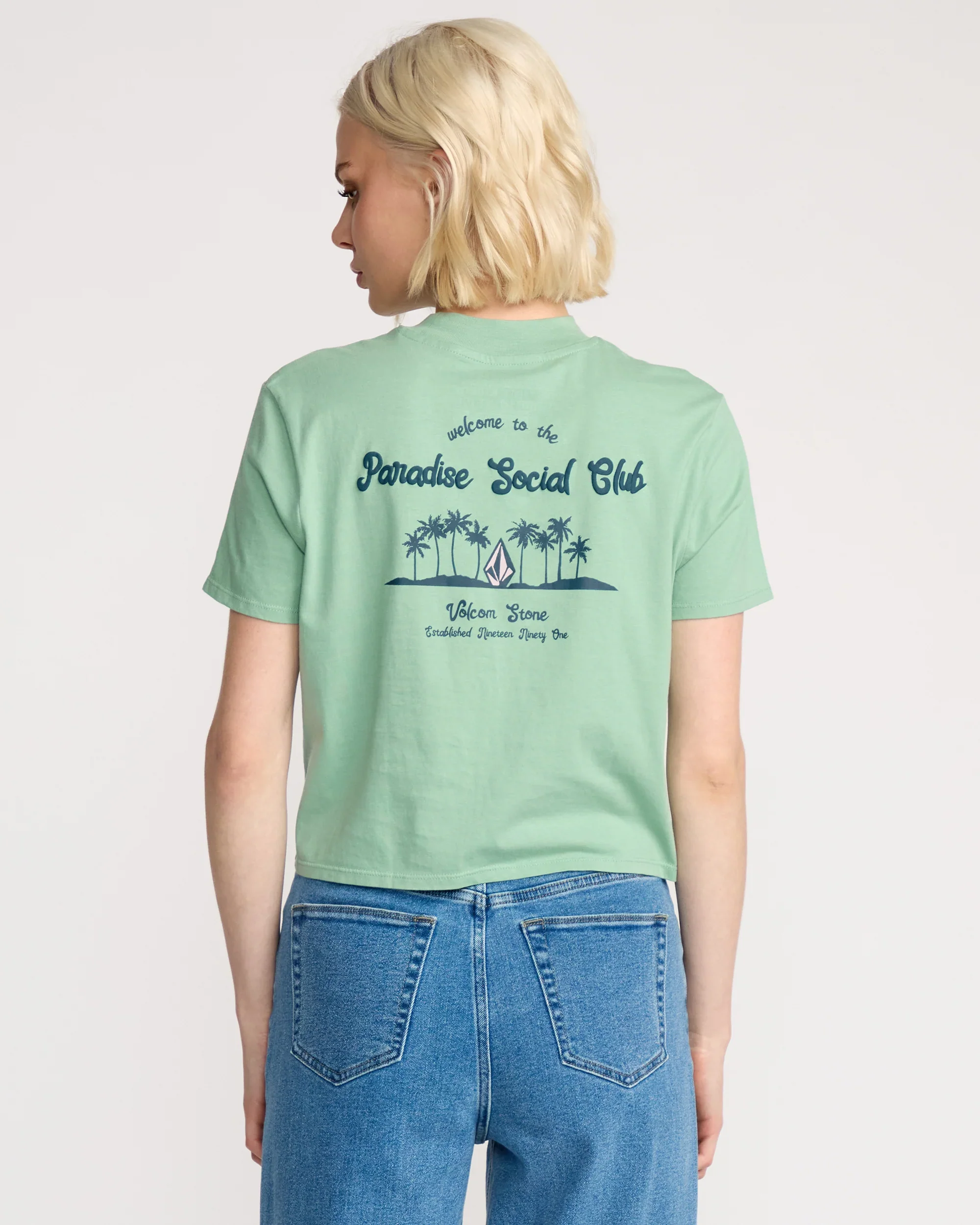 VOLCOM POCKET DIAL WOMENS TEE - Image 2